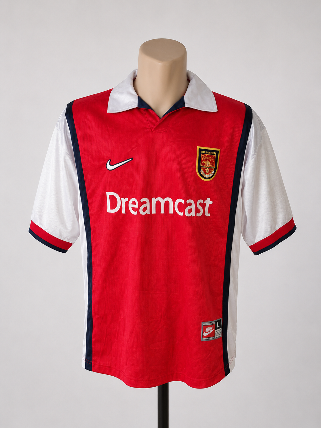 CAMISETA ARSENAL 2001/2002 1ª EQUIPACIÓN