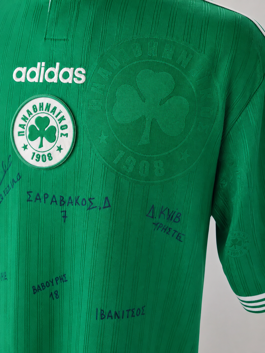CAMISETA FIRMADA PANATHINAIKOS FC 97/98 1ª EQUIPACIÓN