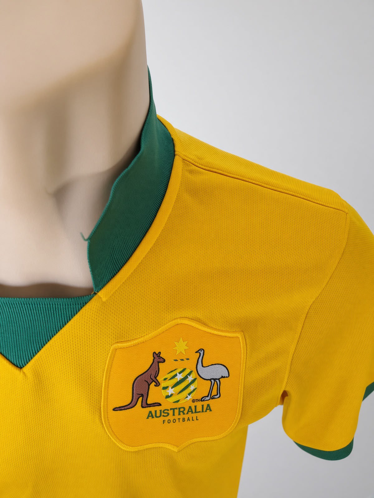 CAMISETA SELECCIÓN AUSTRALIANA 2014 1ª EQUIPACIÓN